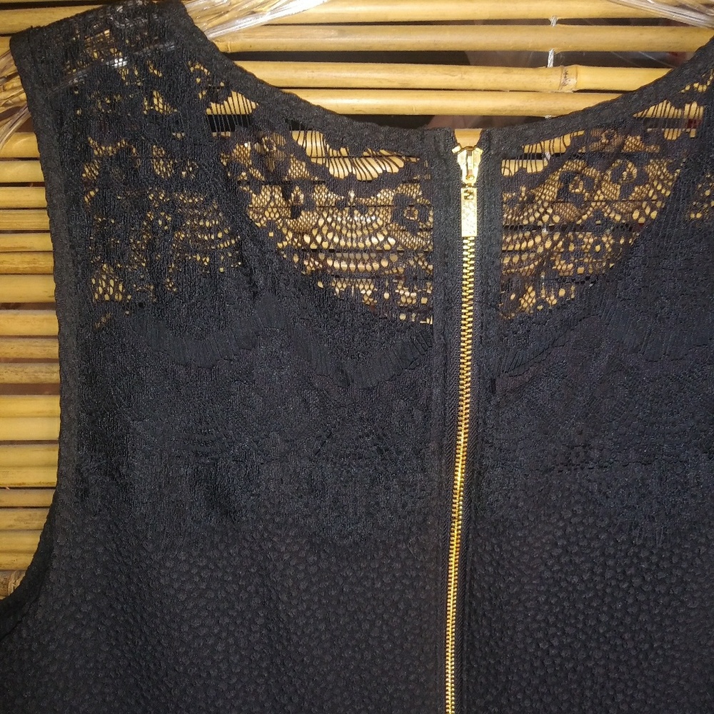 Kensie XL Whimseygoth Fit & Flair Lace Dress Plus - Picture 6 of 10